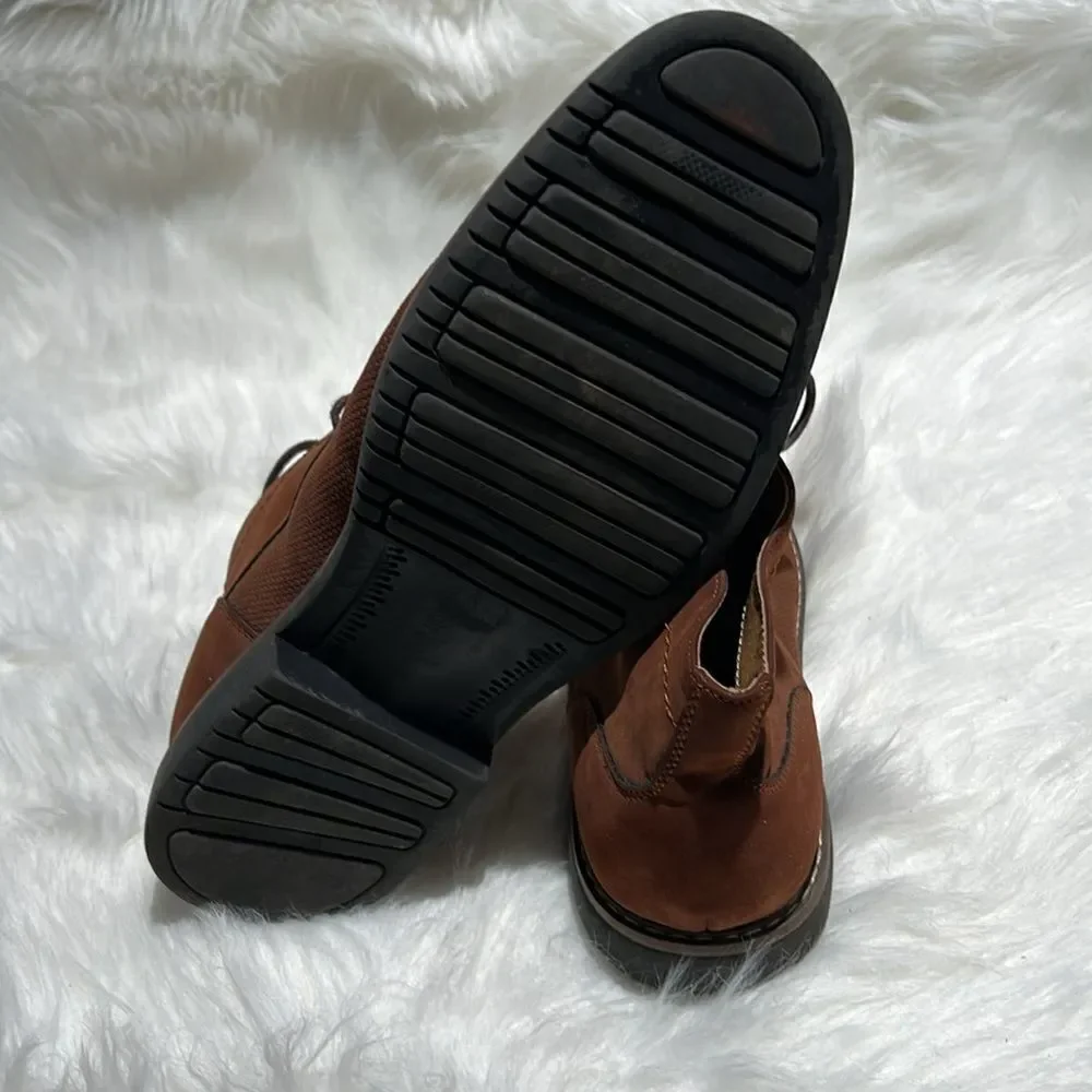 Kenneth Cole Men's Passage Cognac Chukka Boots Size 10.5.‎  B81